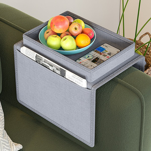DD4948 Wholesale Home Storage Bag Cross-Border New <strong>Sofa</strong> <strong>Armrest</strong> Storage Artifact Fabric Remote Control Storage <strong>Cover</strong> for <strong>Sofas</strong> - Product Image 3