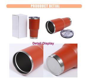 Customizable 30oz Stainless Steel Vacuum Insulated Tumbler Double Wall Travel Mug with 3D Printing Engraving and Powder Coated F - Product Image 6