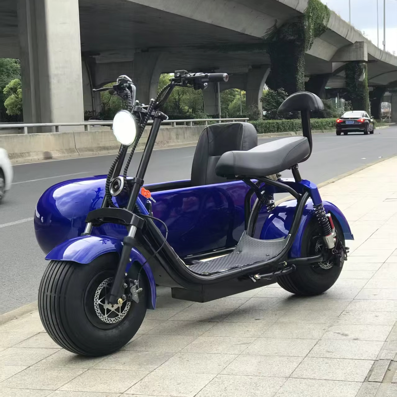 Ours passager pour Side Car Scooter Vespa Ingap en tôle Made in Italie