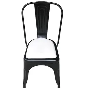 Top Sale Living Room Home Furniture High Quality Restaurant Chair Metal Material
