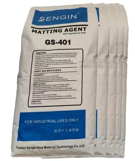 אבקת מחצלת GS-401, חומר מחצלת, אבקת סיליקה, חומר שטוח