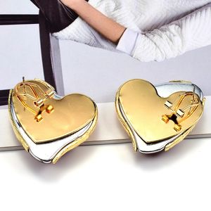 <span class=keywords><strong>Xina</strong></span>-Pendientes de Metal de resina con forma de corazón para mujer, aretes pequeños, estilo barroco, Vintage, regalo de joyería - Product Image 2