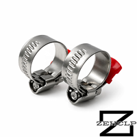 Collier de serrage à vis sans fin en acier inoxydable 304, réglable, robuste, résistant à haute pression, pour tuyaux automobiles et de plomberie