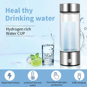 420ml Hydrogen-Rich <b>Water</b> Cup Rich <b>Water</b> Generator <b>Bottle</b> Titanium Quality <b>Filter</b> Portable Antioxidant - Product Image 4