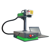 Machine de marquage et de gravure laser à fibre portable mini de bureau OEM ODM, prix d'usine, personnalisée 20W 30W 50W 60W, JPT M7 MOPA
