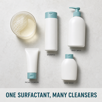 Cocamidopropyl Bétaïne de Qualité Cosmétique CAPB CAB 35, Tensioactifs Amphotères Derivés du Coco pour Lavage Bébé, Savon pour les Mains, Nettoyant Visage