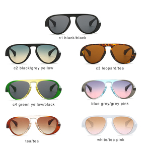 แว่นกันแดดนักบินโลโก้แบบกำหนดเองสำหรับผู้ชายและผู้หญิง - Product Image 2