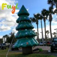 Sapin de Noël gonflable géant pour décoration extérieure, éclairage LED, décoration de fête pour événements festifs