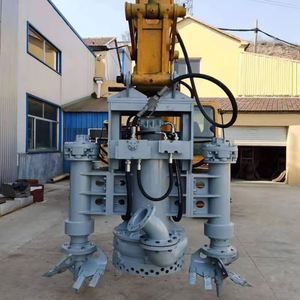 Electric 1.1Kw Slurry <b>Suction</b> Submersible <b>Pump</b> Sewage <b>Pump</b> Factory Direct Large Flow Vertical Submersible Slurry <b>Pump</b> Price - Product Image 5
