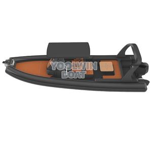 8.6 metre 16 Kişilik Deniz Fiberglas Çok Amaçlı Güçlü Dıştan Takma Motorlu Yarı Sert Şişme Tekne (RIB) Deniz Tuvaleti ile - Product Image 5