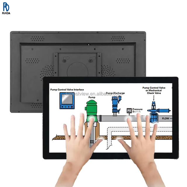 18.5inch 21.5inch VESA Mount Industrial LCD Monitor Full HD 1080p IPS Touchscreen