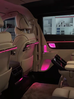 Kit d'éclairage ambiant 128 couleurs pour Alphard/VELLFIRE série 40 2024 RHD/LHD accessoires de garniture de mise à niveau de la lumière LED intérieure