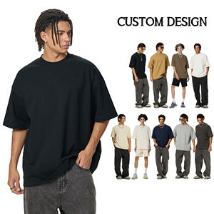 Camiseta blanca personalizada para hombre 100% algodón de gran tamaño liso en blanco impresión de alta calidad - Product Image 3