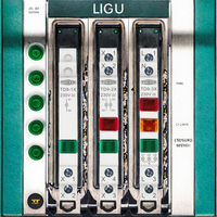 TOMZN TD9 1/2/3 Voyants lumineux LED 230V AC/DC 9mm Ultra-minces Rouge/Jaune/Vert Rail DIN IP20 30000 heures Hôpital