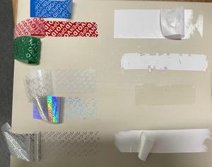 높은 인기의 자가 접착 필름 스티커 <span class=keywords><strong>VOID</strong></span> 위조 방지 라벨 보안 홀로그램 라벨 보증 씰 변조 방지 - Product Image 6