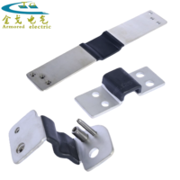 Borne de connexion en cuivre nickelé isolée thermiquement, flexible et conductrice, pour armoire d'énergie de batterie