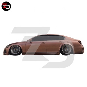 Prix le plus bas Kit carrosserie de style Wal Pare-chocs avant Pare-chocs arrière Garde-boue avant Jupes latérales pour <span class=keywords><strong>GS</strong></span> 3 S190 2005-2011 - Product Image 5