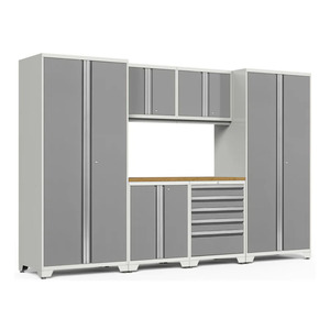Armoire de rangement d'outils modulaire en acier Richwinner Factory, disponible en OEM, armoire d'<span class=keywords><strong>atelier</strong></span>, garage, tiroirs, étagères réglables, garantie 3 ans - Product Image 5