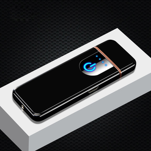 Briquet électronique rechargeable USB à succès – Design moderne, cadeau d'affaires, promotion, allumage tactile - Product Image 4