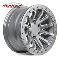 IRONHOOF Jantes en alliage d'aluminium forgé pour voitures particulières, SUV, véhicules tout-terrain 4x4, PCD 5*127 6*139.7 5*130 5*150