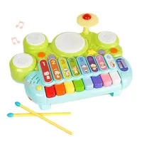 Электронный орган GOODWAY, детская развивающая клавиатура для пианино, игрушечный барабан, музыкальный ксилофон, игрушка для детей