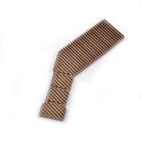 Dissipateur thermique en aluminium double face personnalisé avec caloduc pour le refroidissement des boîtiers d'ordinateur, idéal pour le soudage à refusion