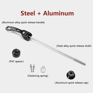 ENLEE Cần Gạt QR Cho Xe Đạp Nhanh Bằng Thép Nhà Sản Xuất Cần Gạt Trước Xe Đạp Đường Trường Xe Đạp Leo Núi 100Mm Phía Sau 135Mm Cho Xe Đạp Leo Núi - Product Image 4