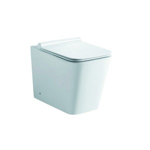 LITOS-TF Kamalu moderno pezzo unico in ceramica wc con tazza allungata telecomando a doppio filo incluso per il bagno - Product Image 1