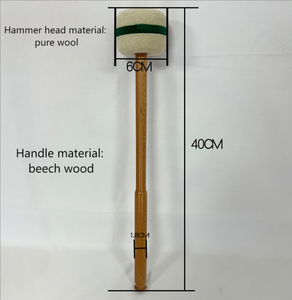 Set Profesional de Mazos <span class=keywords><strong>para</strong></span> Timbales y Mazos <span class=keywords><strong>para</strong></span> Platillos, con Cabeza de Fieltro de Lana Suave y Dura, <span class=keywords><strong>para</strong></span> Timbales de Concierto - Product Image 3