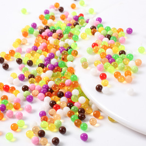 Mini Artificial Colorful Taro Balls, Simulated Food, Small Sweet Dumplings, <strong>Sago</strong> Jelly Diy Toy Accessories For Bubble Tea - Product Image 2