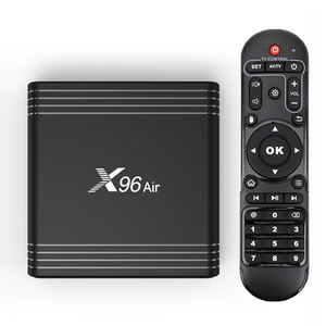 Amlogic S905X3 4G + 32G X96Air สมาร์ททีวีกล่อง Android 9.0 8K 2.4G/5G dual <span class=keywords><strong>WiFi</strong></span> BT สมาร์ททีวีกล่อง - Product Image 1