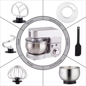 Mélangeur électrique de support de pâte à pain de 700W d'aide à gâteau de <span class=keywords><strong>cuisine</strong></span> à faible <span class=keywords><strong>bruit</strong></span> - Product Image 4