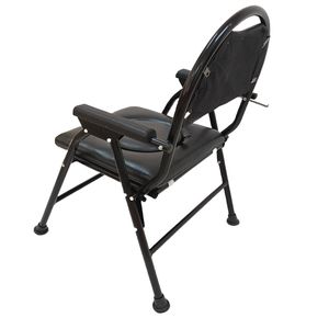 घर बहु-कार्यात्मक शौचालय कुर्सी पोर्टेबल तह गर्भवती महिलाओं के घर शौचालय उच्च बैक शौचालय कुर्सी उपलब्ध - Product Image 2