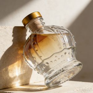 Diffuseur de parfum en verre de luxe 100 ml, logo personnalisé, couleur disponible, pour aromathérapie, contenant parfumé - Product Image 2