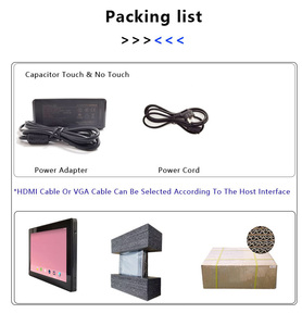 12 inç açık çerçeveli <span class=keywords><strong>LCD</strong></span> monitör non-touch yeni VGA HD girişleri 60Hz yenileme hızı 4:3 en boy oranı - Product Image 5