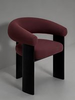Chaise de salle à manger JP Monthly en bois massif, style italien minimaliste et de luxe léger, design de créateur, chaise à dossier pour la maison, aucune installation requise