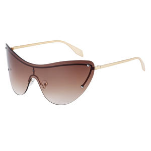 Gafas de Sol Personalizadas de Estilo Europeo Americano para Hombre, Lentes de PC con Protección UV400, Montura Negra, Estilo Instagram, para Ciclismo y Deportes al Aire Libre - Product Image 3