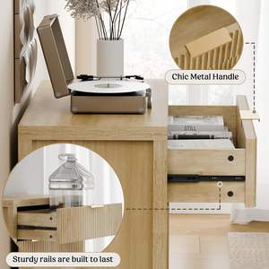 Armario <span class=keywords><strong>de</strong></span> Baño con Ruedas, Mueble <span class=keywords><strong>de</strong></span> Almacenamiento Impermeable para <span class=keywords><strong>Entrada</strong></span>, Armario <span class=keywords><strong>de</strong></span> Madera para Almacenamiento - Product Image 5