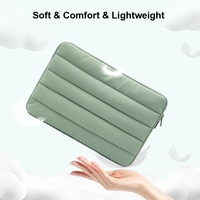 Housse de transport matelassée personnalisée pour ordinateur portable pour femme, sacoche matelassée légère et rembourrée pour ordinateur portable, étui personnalisé pour ordinateur portable