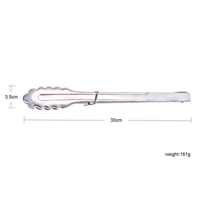 Pinzas para Servir Alimentos de Acero Inoxidable con Cierre de Hebilla, Resistentes al Calor, Utensilios de Cocina, para Barbacoa al Aire Libre, Buffet de Hotel - Product Image 2