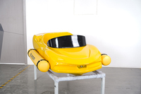 Bateau de divertissement aquatique robuste et étanche en fibre de verre anti-usure pour SUP, kart de surf et bateau à moteur