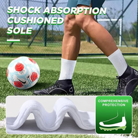 Chaussettes de sport antidérapantes de haute qualité pour équipes sportives, avec logos personnalisés, chaussettes de football antidérapantes