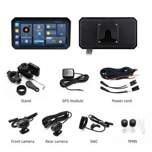 Systèmes <span class=keywords><strong>GPS</strong></span> universels pour <span class=keywords><strong>moto</strong></span> Android 14 Système de navigation de tableau de bord 4G sans fil CarPlay Android Auto Étanche 1 an <span class=keywords><strong>Moto</strong></span> - Product Image 6