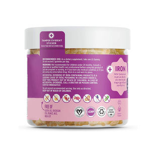 2024 Usine En Gros Vegan Fer Gummies Multivitamine Adulte Santé Complément Complexe Vitamines Minéraux Offre Spéciale - Product Image 2