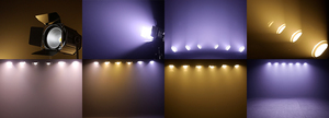 Faro LED COB 2-in-1 da 200W di Alta Qualità per Palcoscenico, Controllo DMX, Luce Bianca Fredda/Calda, Grado di Protezione IP33, Corpo in Alluminio, Illuminazione per Feste Dimmerabile - Product Image 6
