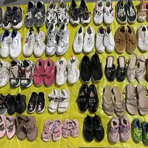 Wholesale Bulk Second Hand Sports Shoes Branded Used Shoes in UK Original Stock of Sneakers and Athletic Footwear