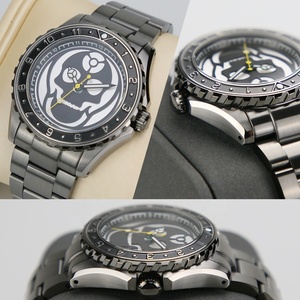 Nouveau 2025 Lunette de montre SKX007 en acier inoxydable 316L, fine et rotative, style roue de véhicule turbine, pour modification de montres-bracelets et pièces d'outillage - Product Image 4