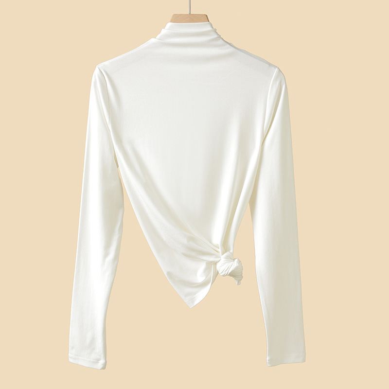 Medio cuello alto blanco