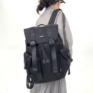 Fashionable Street Functional <strong>Large</strong> <strong>Capacity</strong> <strong>Backpack</strong>, Personalized Trendy Cool Buckle Strap, Single Shoulder Handbag - Product Image 4