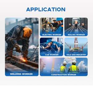 ชุดเสื้อแจ็คเก็ตหนังวัวกันไฟสำหรับคนงานในอุตสาหกรรมชุดกันไฟเสื้อผ้านิรภัยระดับพรีเมียมจาก PPE - Product Image 6